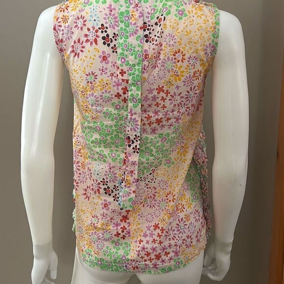 Sonia by Sonia Rykiel Textured Floral Blouse Vintage - Picture 6 of 16